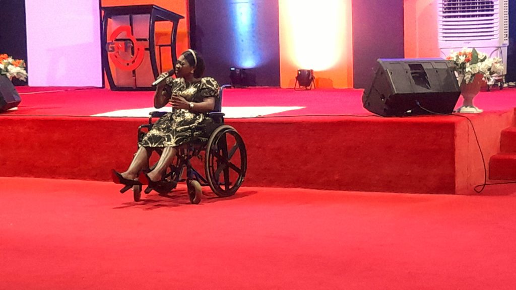 Fikile Mlomo sings for better health