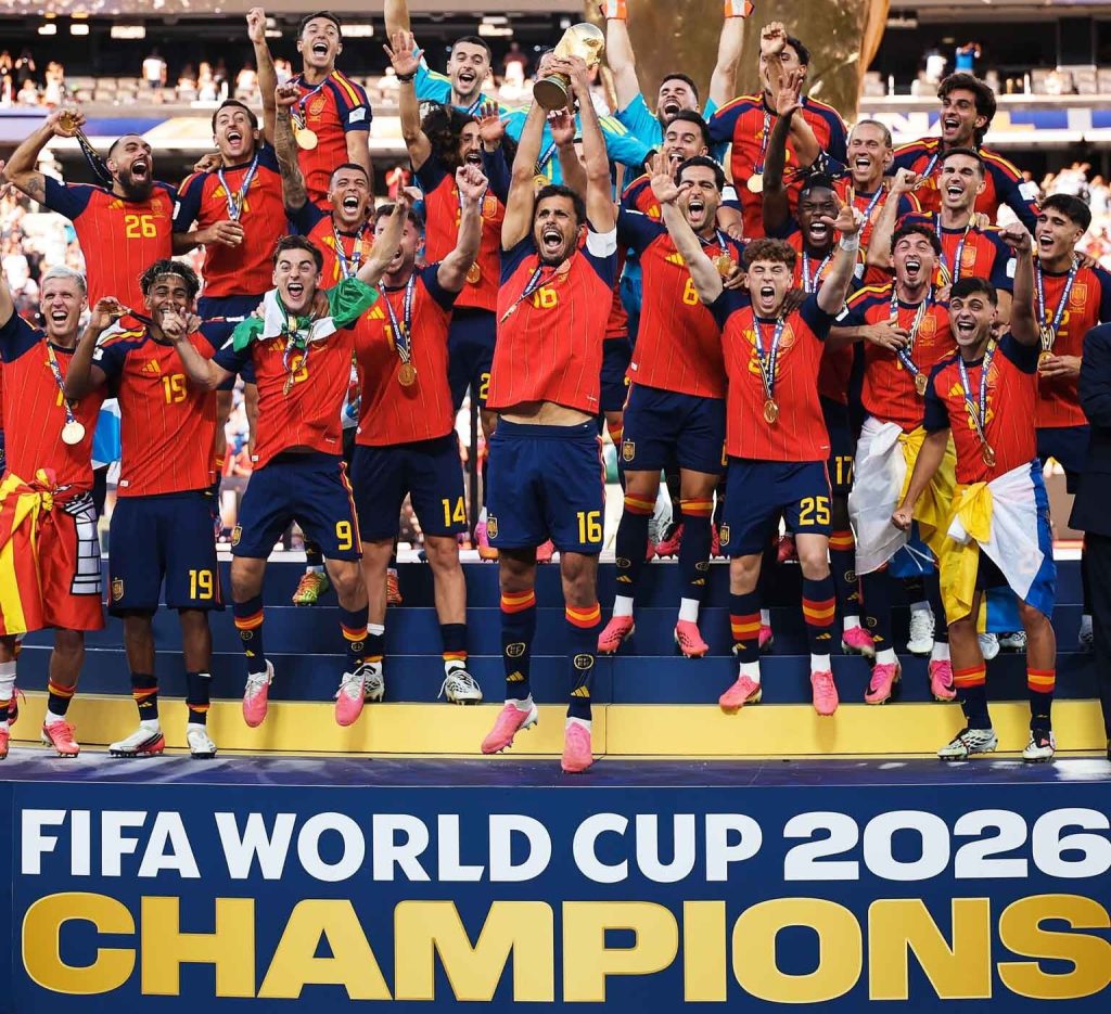 Spain crowned FIFA World Cup 2026 champions after edging Argentina